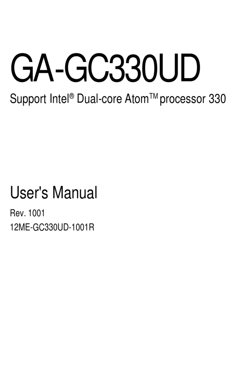 Gigabyte GA-GC330UD User manual