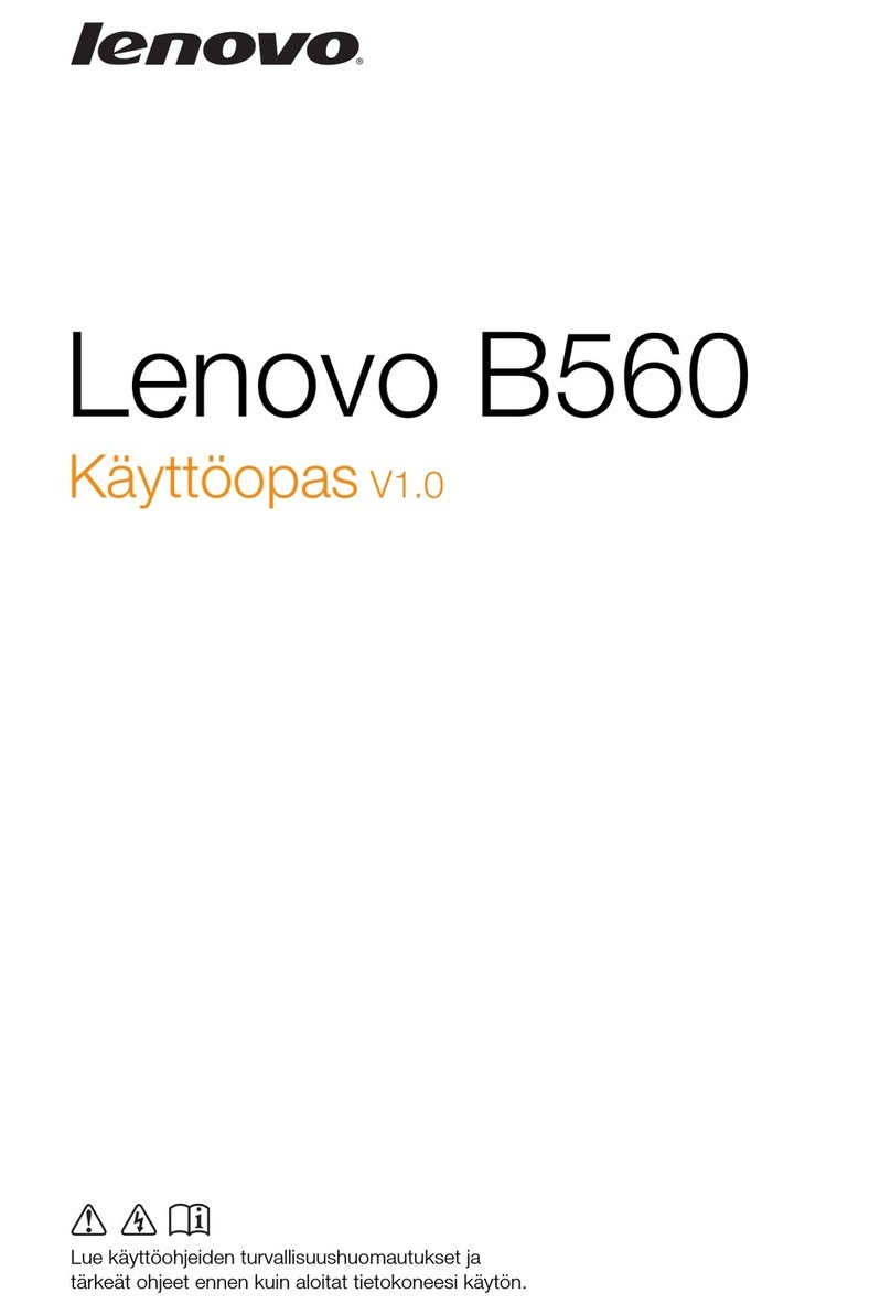 Lenovo B560 Käyttöopas