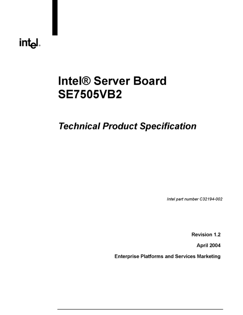 Intel SE7505VB2 User manual