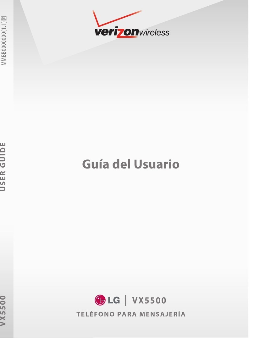 LG VX5500 user guide