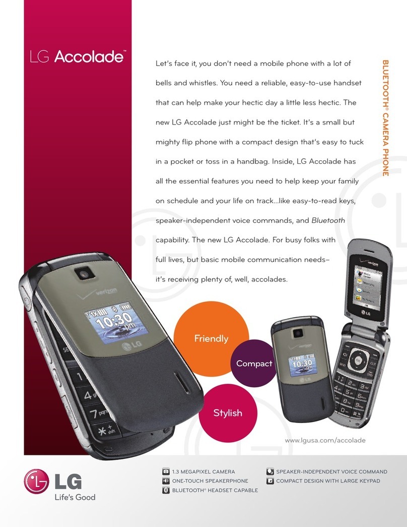 LG VX5600 User manual