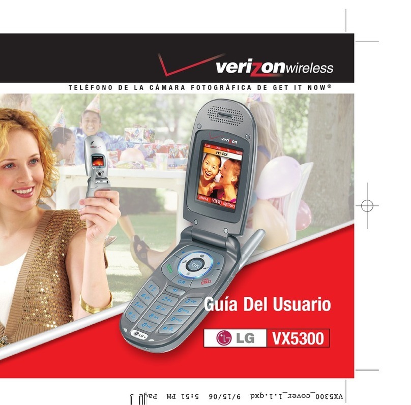 LG VX5300 user guide