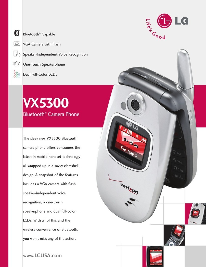 LG VX5300 datasheet