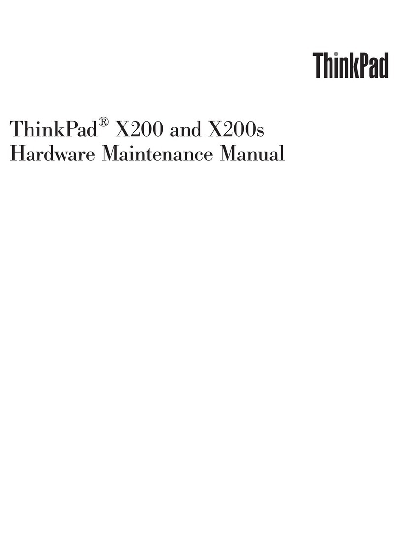 Lenovo 2243 - ThinkPad T500 - Core 2 Duo P8700 Hardware Maintenance Manual