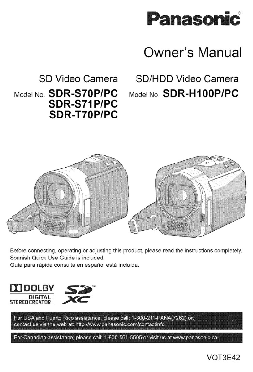Panasonic SDR-S71PC User manual