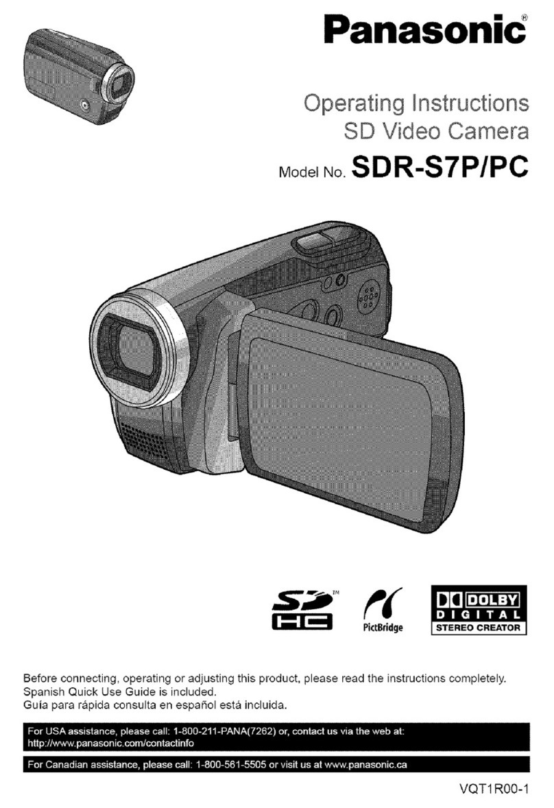Panasonic SDR-S7PC User manual