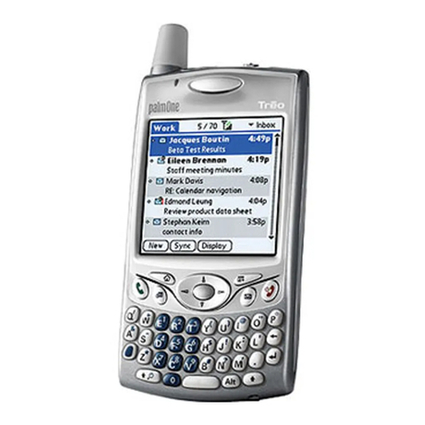 palmOne TREO User manual