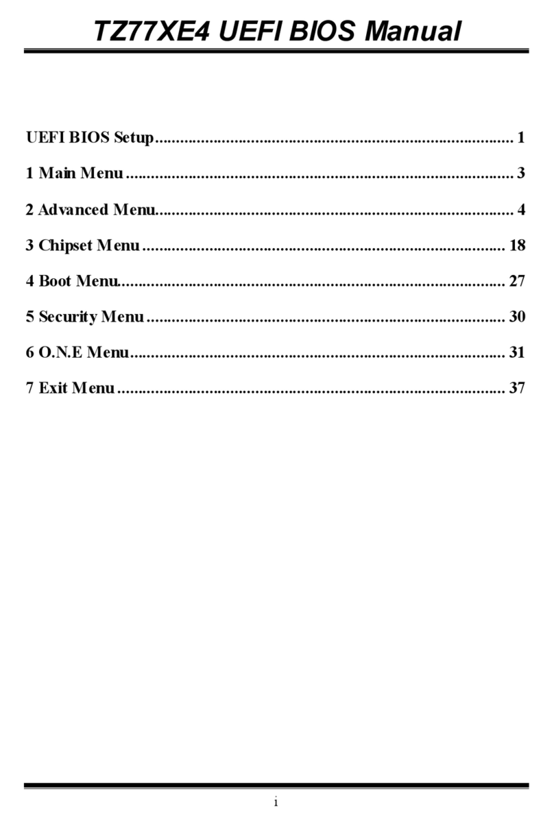 Biostar TZ77XE4 User manual