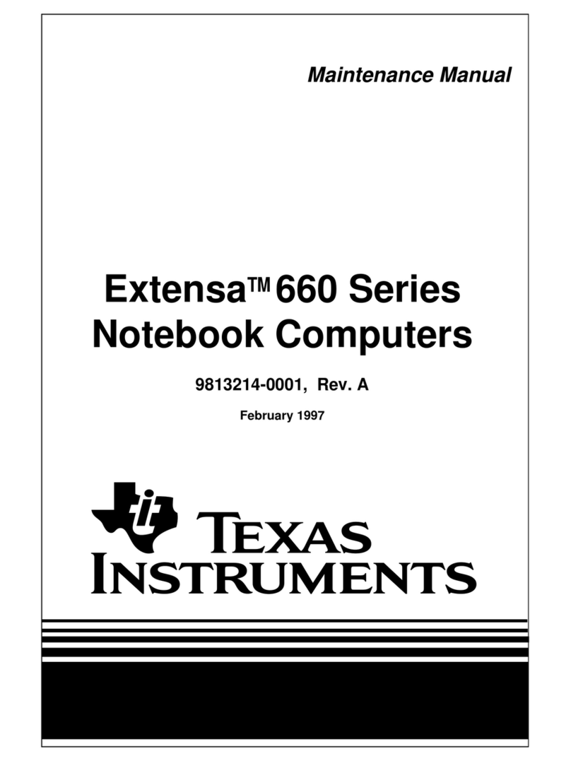 Texas Instruments Extensa 660 Series User manual