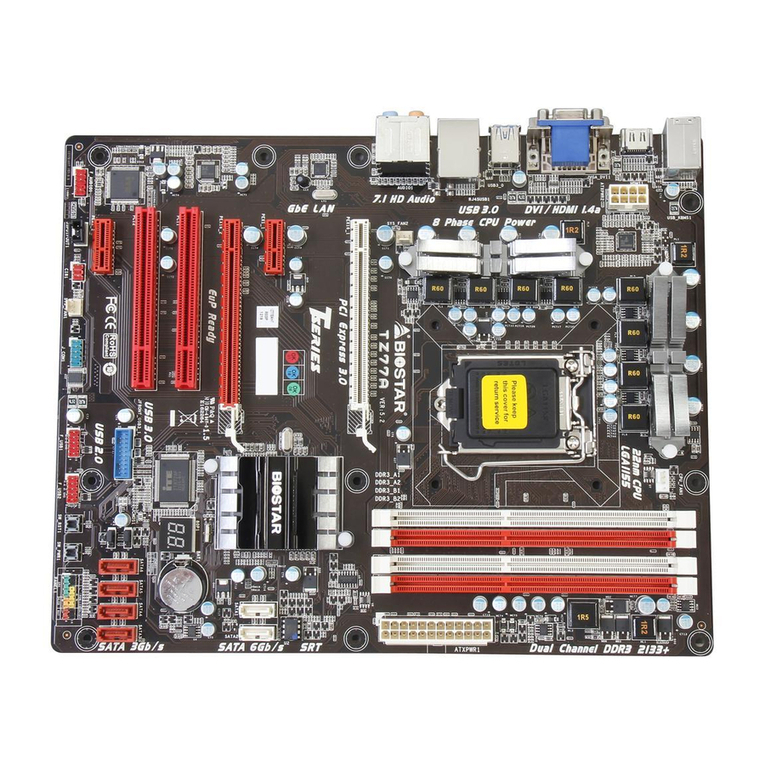 Biostar TZ77A User guide