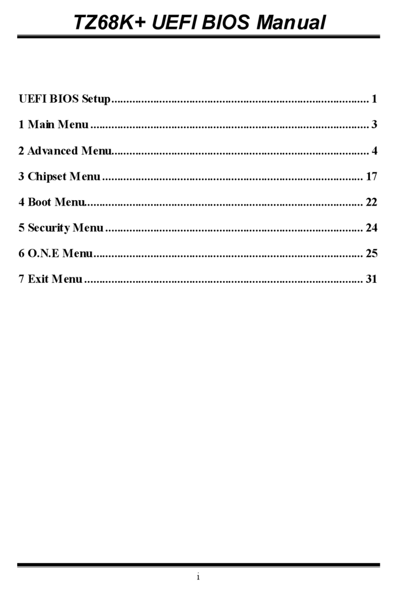 Biostar TZ68K User manual Biostar TZ68K User manual