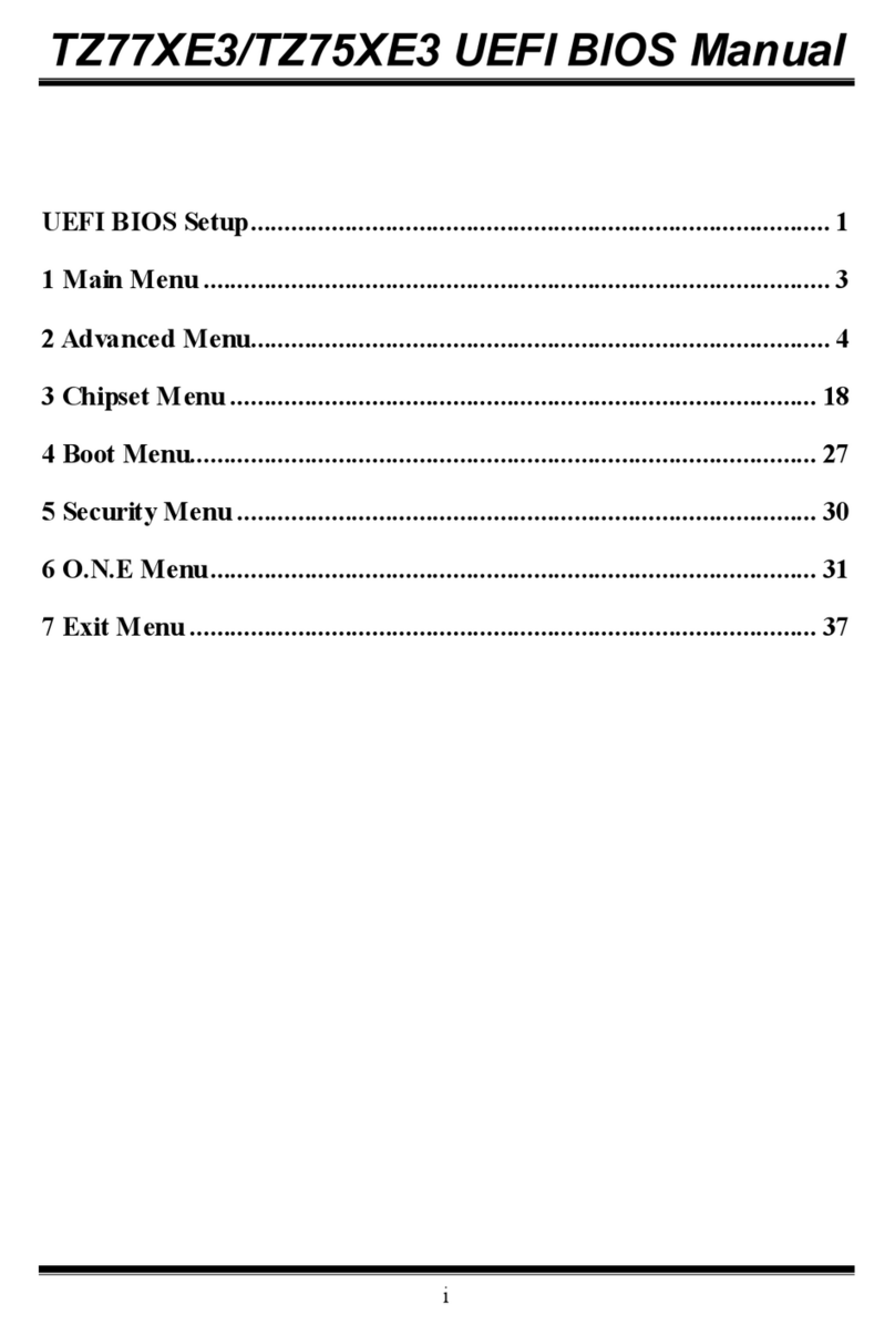 Biostar TZ77A User manual Biostar TZ77A User manual