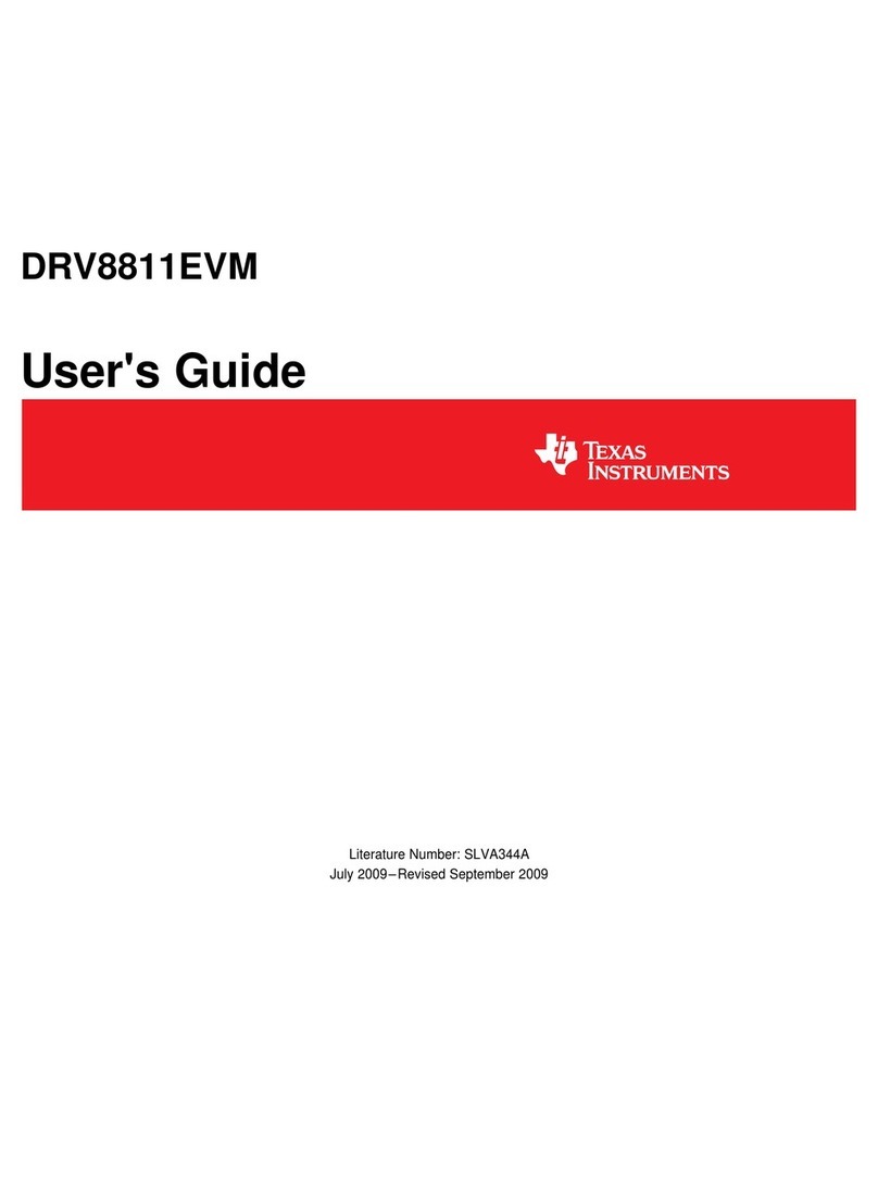 Texas Instruments DRV8811EVM user guide Texas Instruments DRV8811EVM user guide
