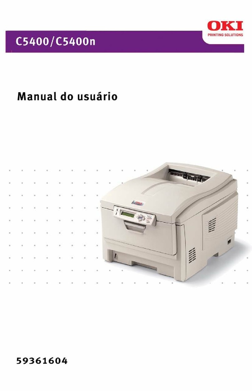 Oki C5400 Series User manual
