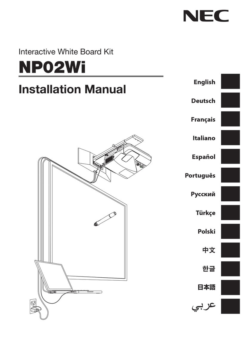 NEC NP-UM330W Series User manual