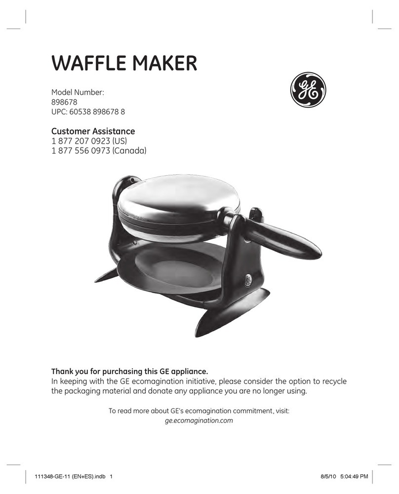 GE 898678 User manual