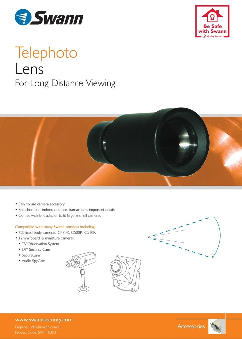 Swann SW-P-TLBLI Telephoto User manual