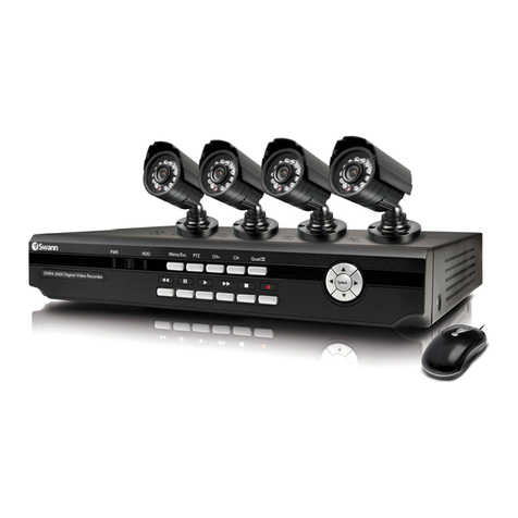 Swann Advanced-Series 8 Channel DVR H.264 User manual
