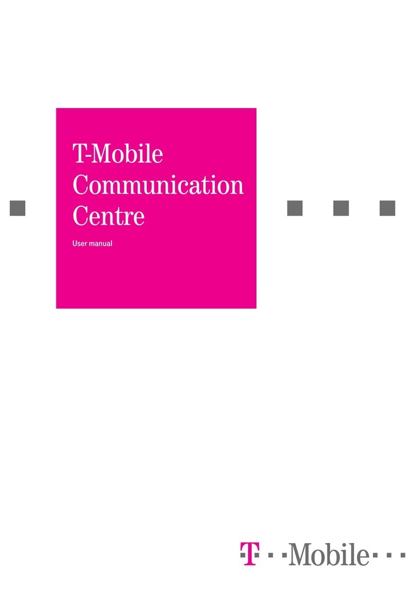 T-Mobile Communication Centre user manual