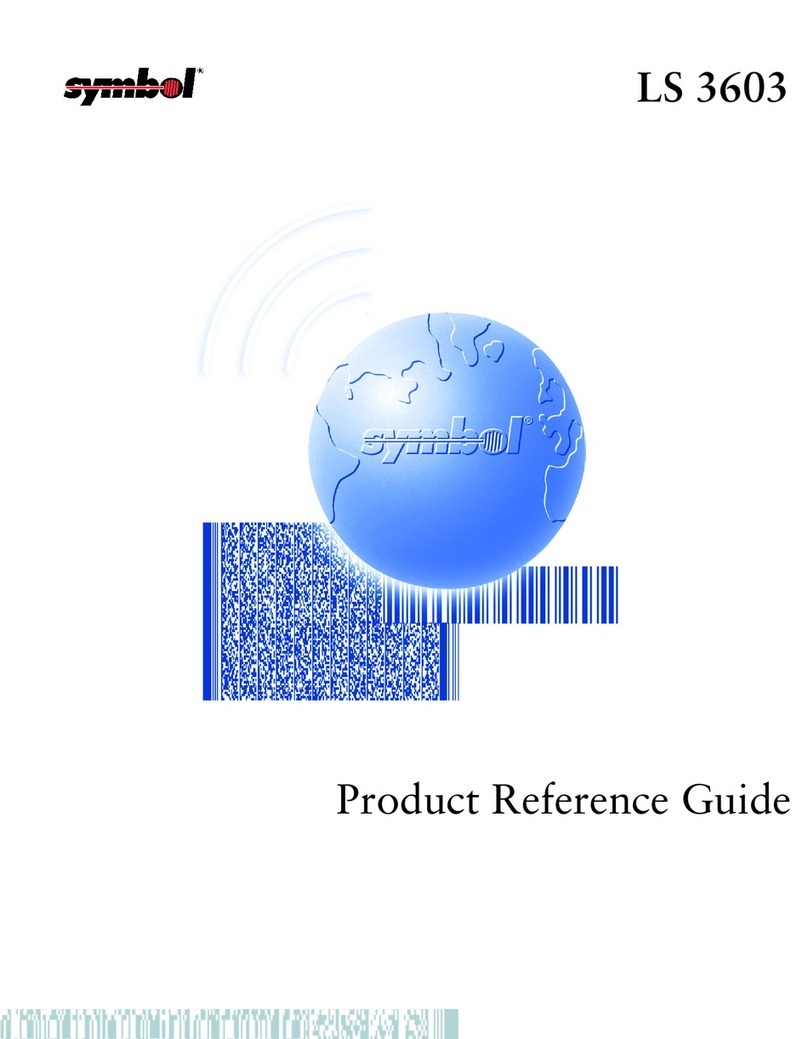 Symbol LS 3603 Installation and operation manual