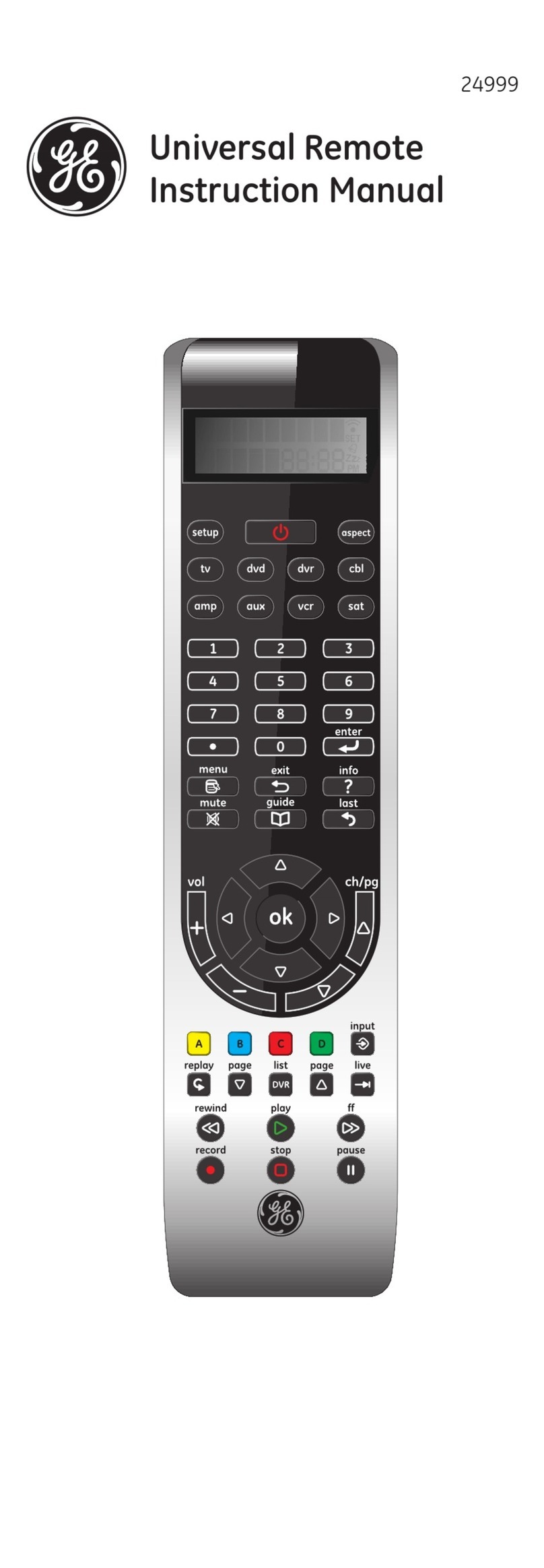 GE 24999 User manual