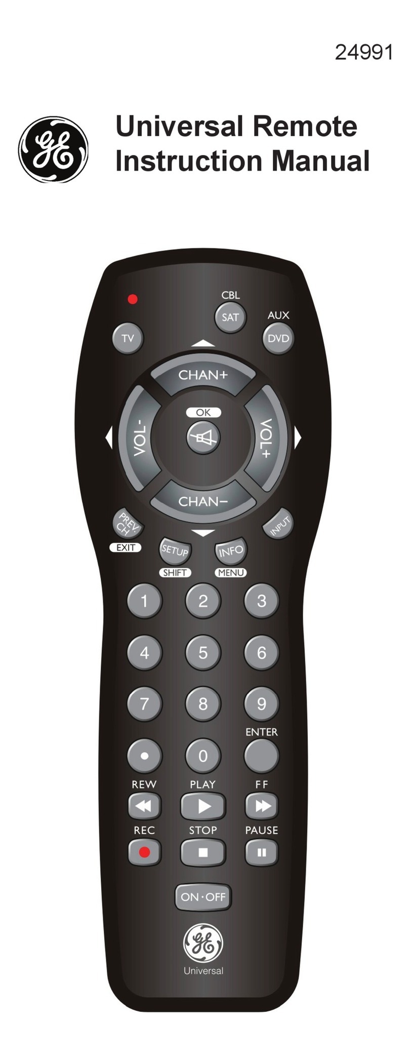 GE 24991 User manual