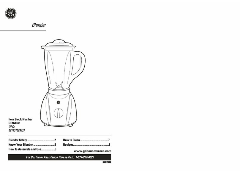 GE GE168942 User manual