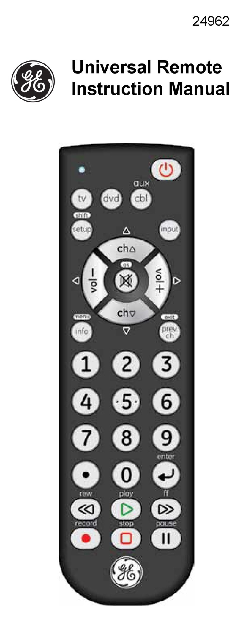 GE 24962 User manual
