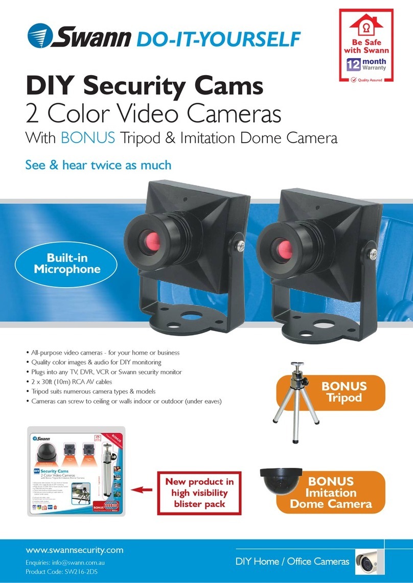 Swann DIY Security Cams SW216-2DS User manual