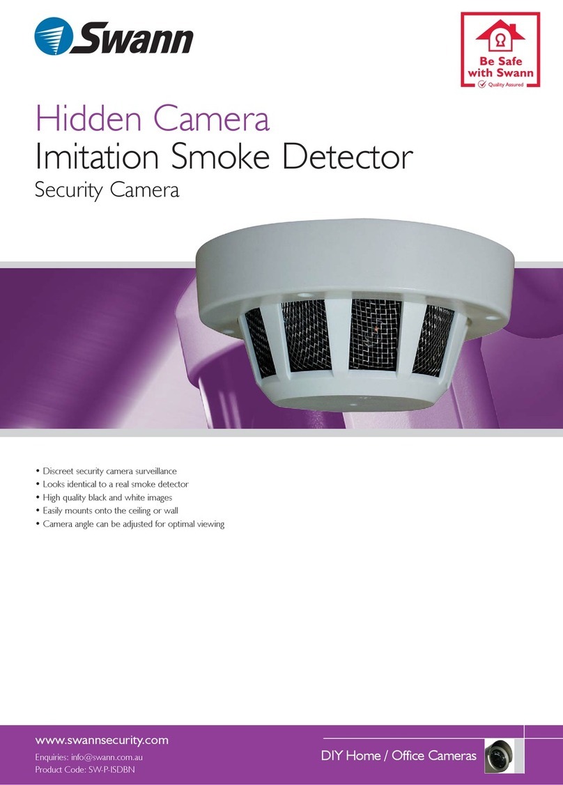 Swann SW-P-ISDBN Hidden Camera User manual Swann SW-P-ISDBN Hidden Camera User manual