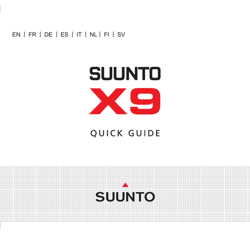 Suunto X9 quick guide