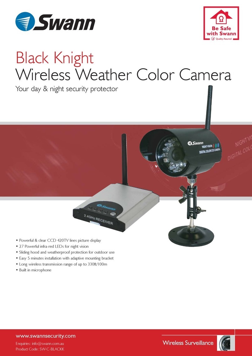Swann Black Knight User manual