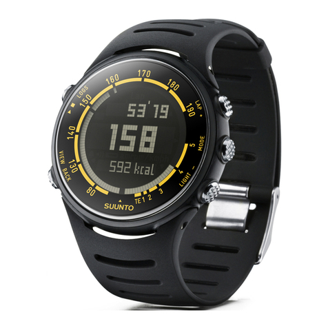 Suunto t3d User manual