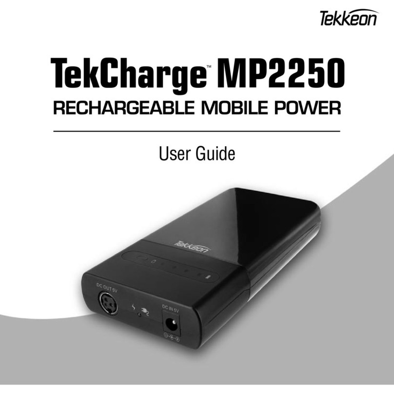 Tekkeon TekCharge MP2250 user guide
