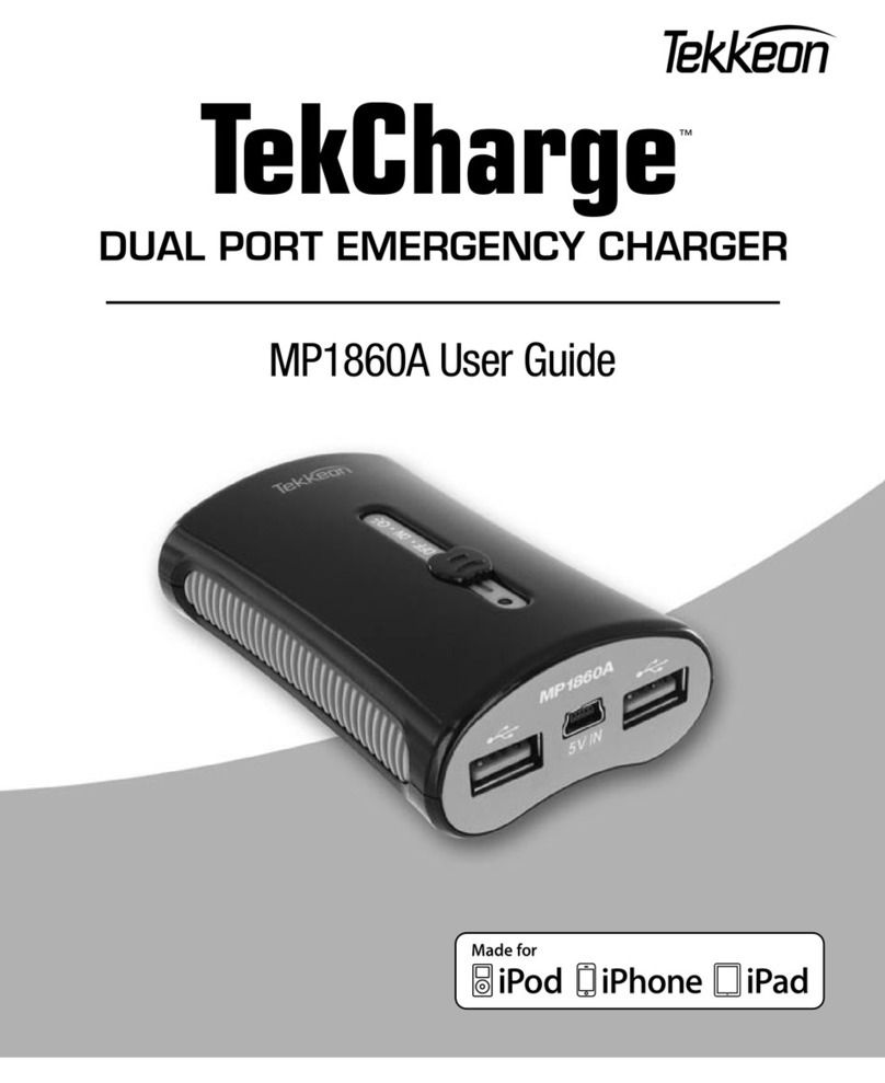 Tekkeon TekCharge MP1860A user guide
