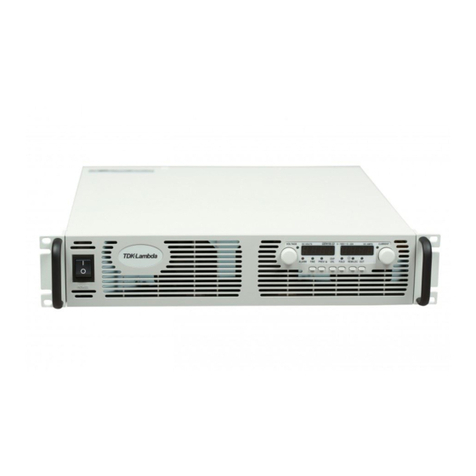 TDK-Lambda 2U GENESYS 5KW User manual