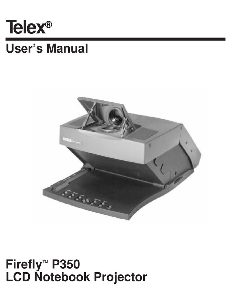 Telex Firefly P350 user manual
