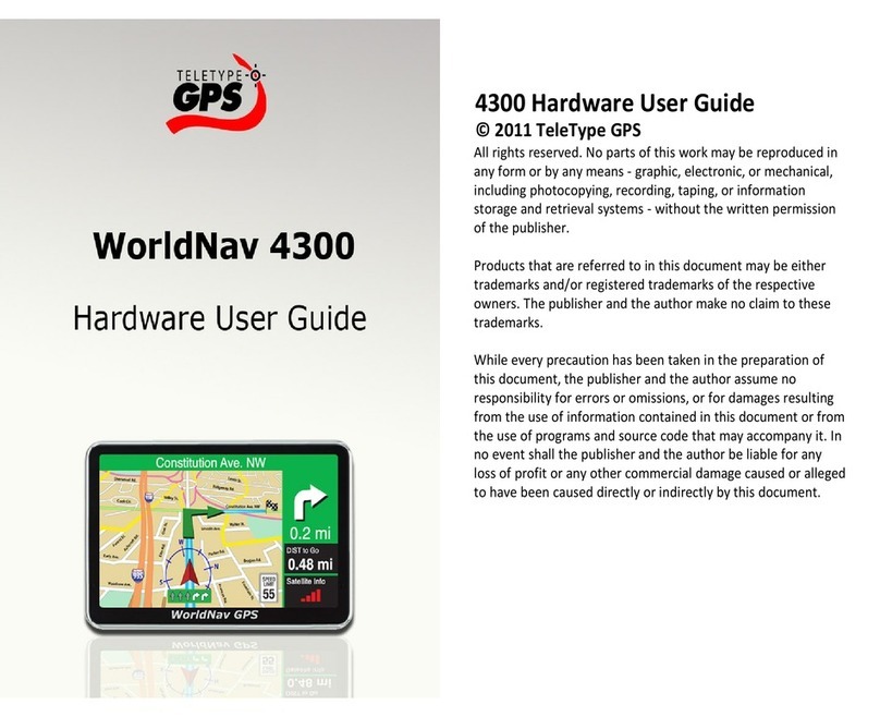 Teletype WorldNav 4300 User manual