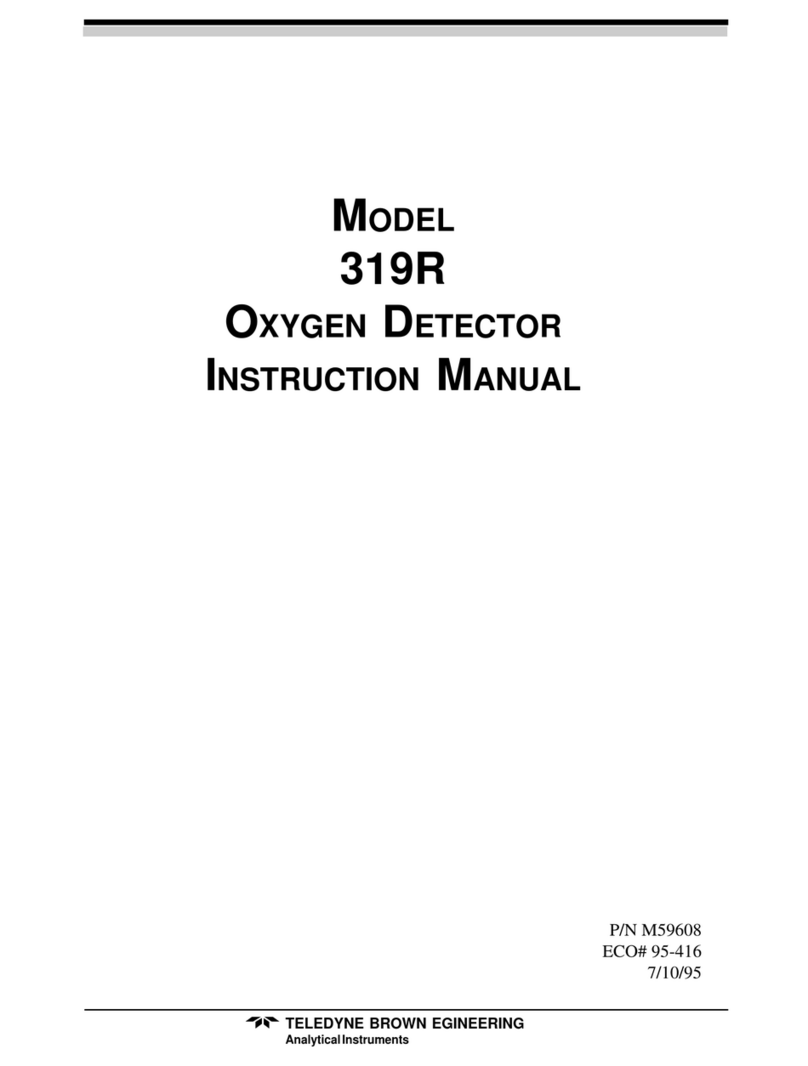 Teledyne 319R instruction manual
