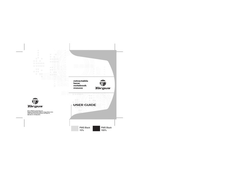 Targus retractable laser notebook mouse User manual