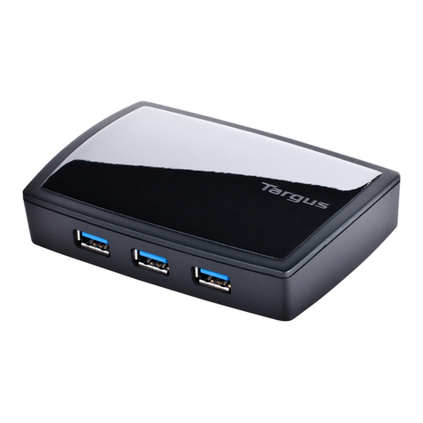 Targus 7-PORT USB 3.0 COMBO HUB quick start guide