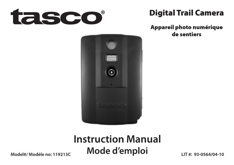 TAS Digital Trail Camera 119213C User manual