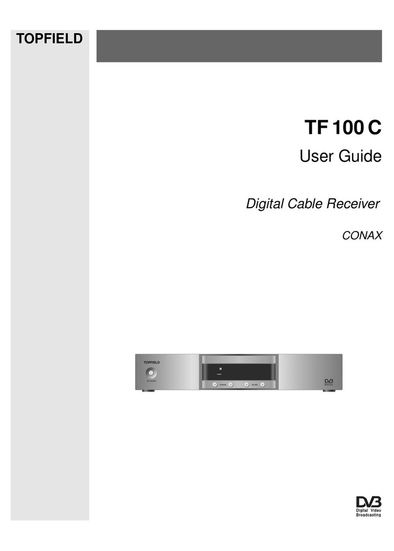 Topfield TF 100 C user guide