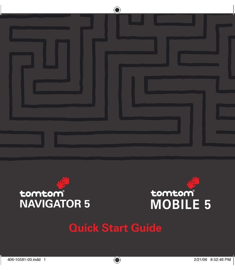 TomTom NAVIGATOR 5 User manual