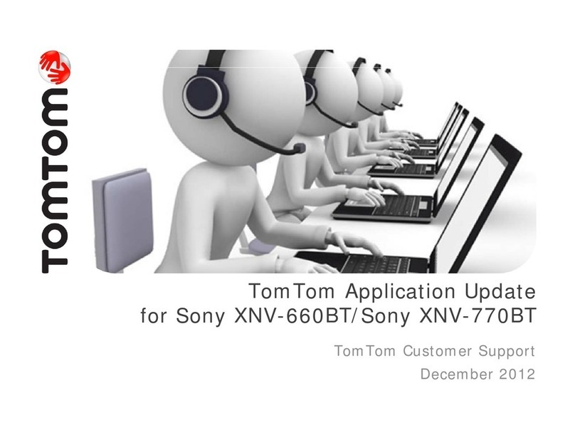 TomTom Application Update User manual
