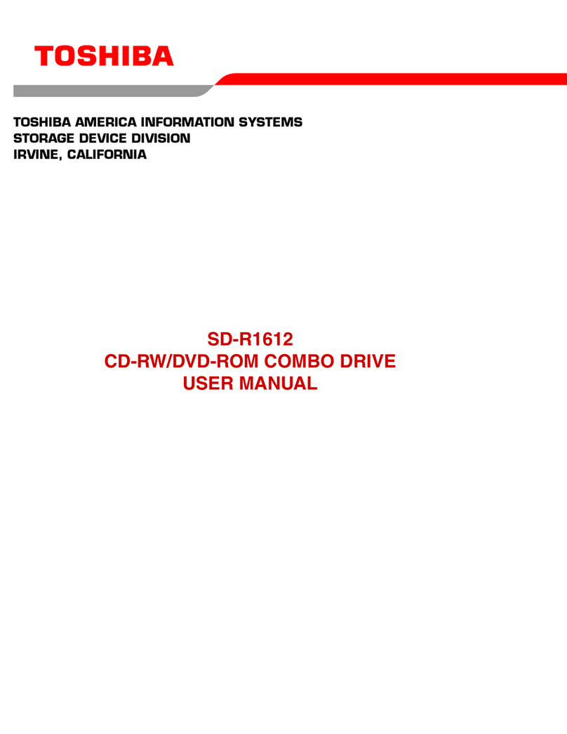 Toshiba SD-R1612 User manual
