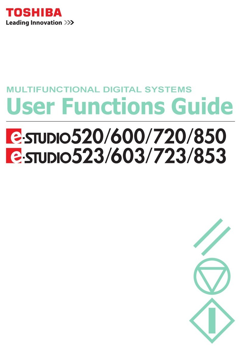 Toshiba e-STUDIO 603 Parts list manual