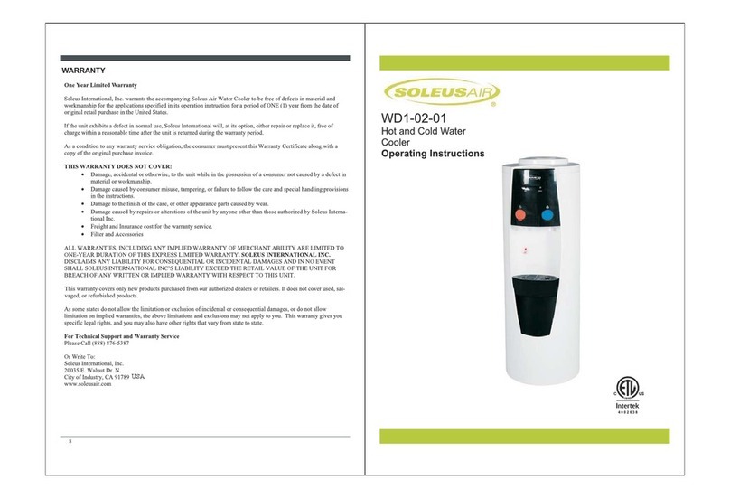 Soleus Air WD1-02-01 manual Soleus Air WD1-02-01 manual