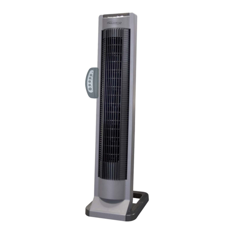 Soleus Air FC3-35R-12 User manual