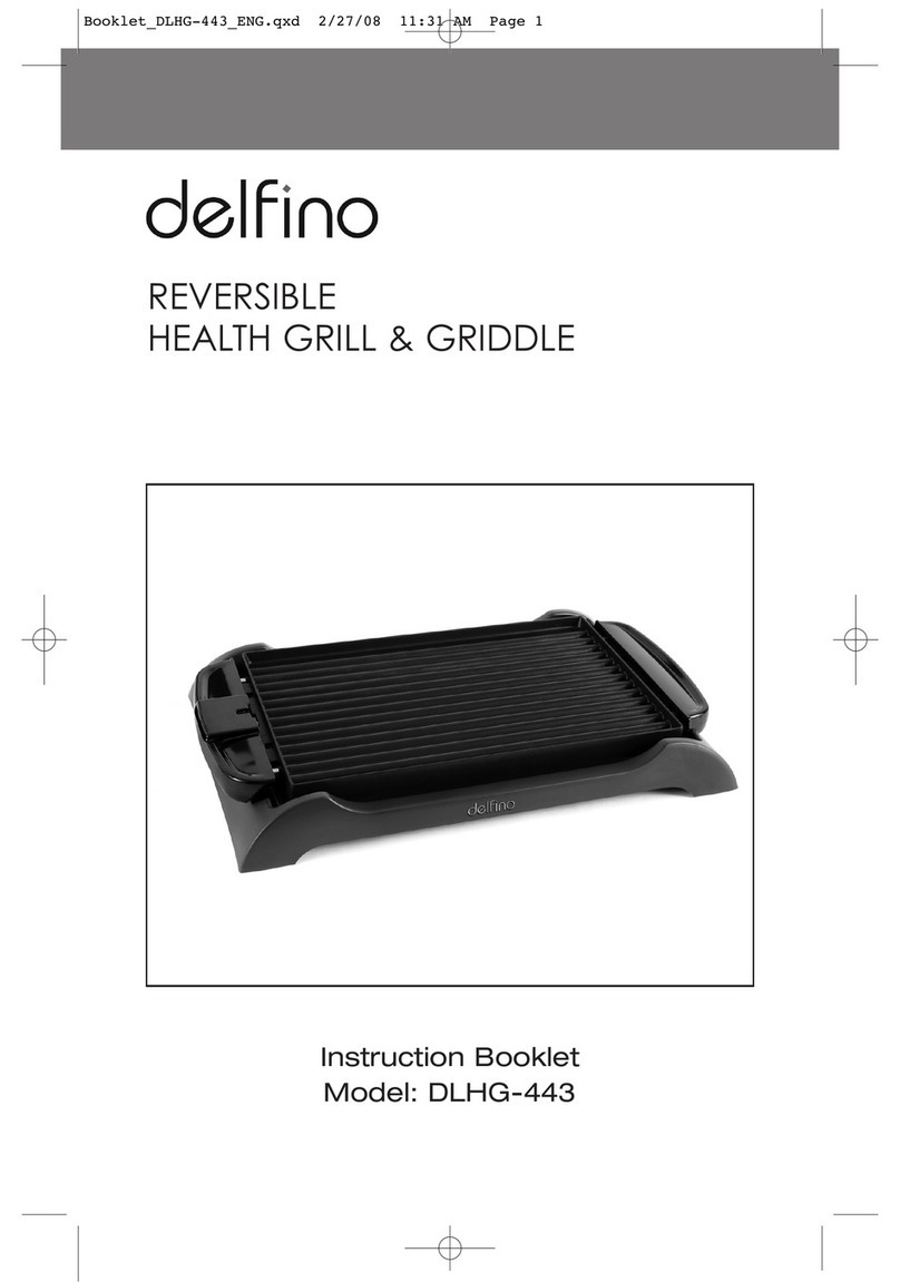 Delfino Delfino DLHG-443 Instruction booklet